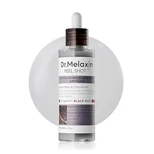 DR MELAXIN Peel Shot Exfoliant Black Rice Ampoule