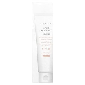 S.NATURE Aqua Rice Foam Cleanser 80ml (2.7 fl oz)