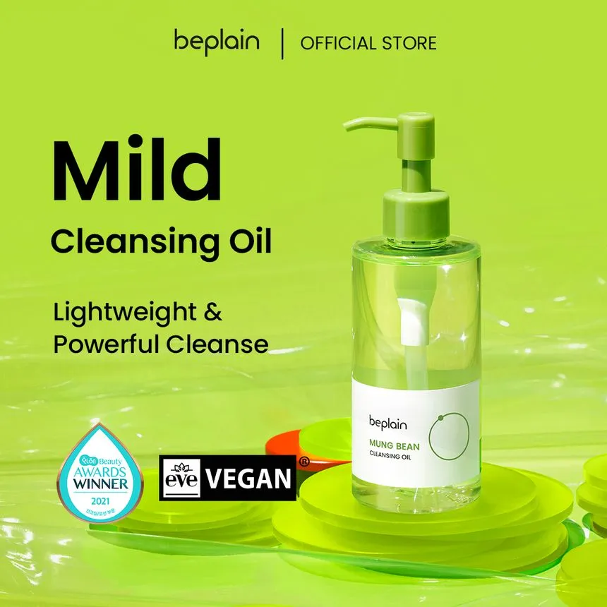 Beplain – Mung Bean Cleansing Oil, 200ml - Image 3