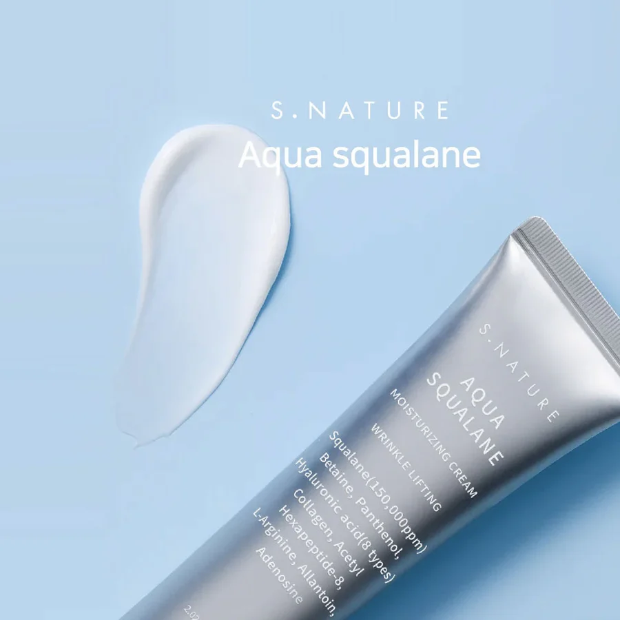 S.NATURE Aqua Squalane Moisturizing Cream 60ml - Image 3