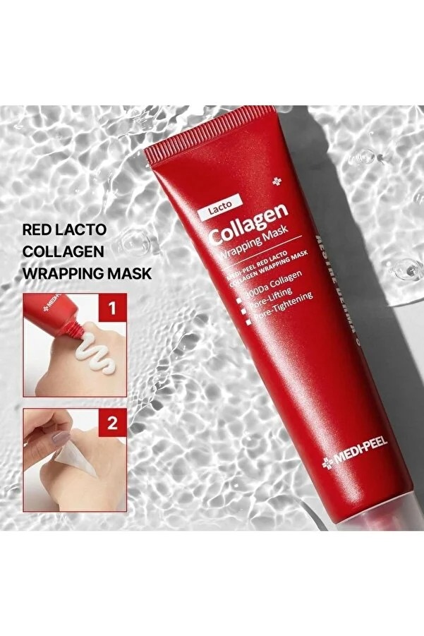 MEDI-PEEL Red Lacto Collagen Wrapping Mask - Image 4