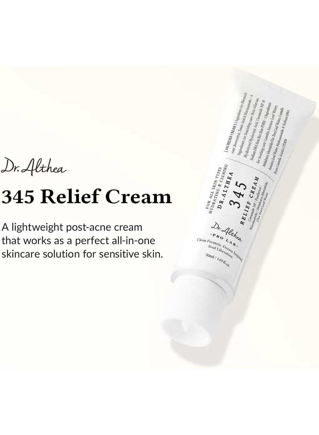 Dr. Althea - 345 Relief Cream Mask Box, 4 sheets - Image 4